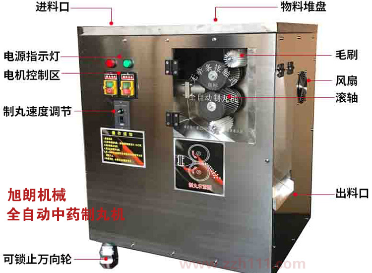 全自動(dòng)中藥制丸機(jī)結(jié)構(gòu)